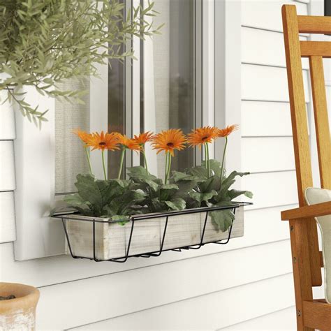 Tiana Metal Window Box Planter 